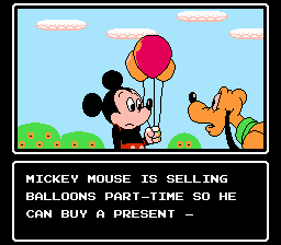 Mickey Mouse 3 - Yume Fuusen (english translation) Screenthot 2